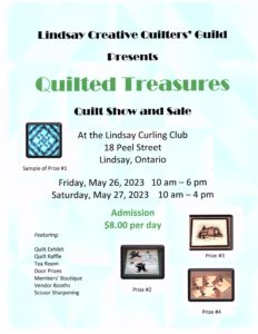 Community flyer - Quilted Treasure Poster