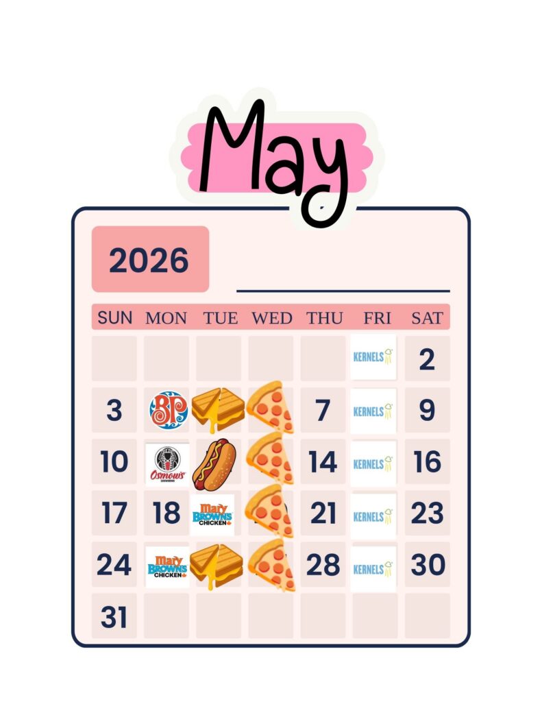 Hot Lunch May