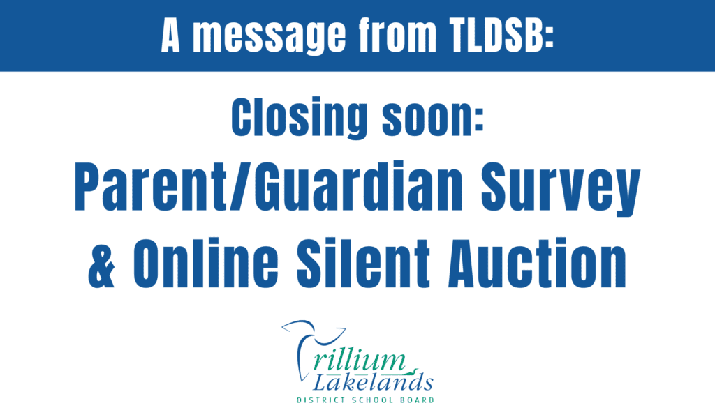 A message from TLDSB - website - Survey and Auction 2026