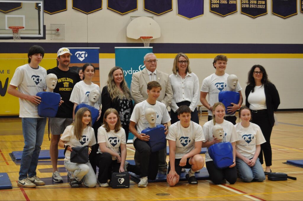 IEWSS and ACT Foundation host a CPR demonstration