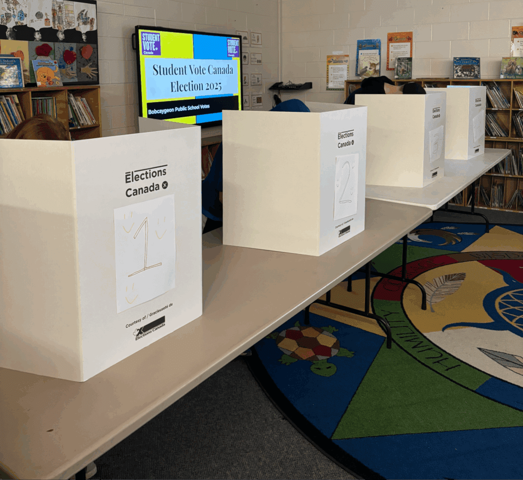 Bobcaygeon Public School takes part in Student Vote Canada